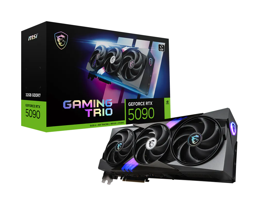 MSI GeForce RTX 5090 32G GAMING TRIO